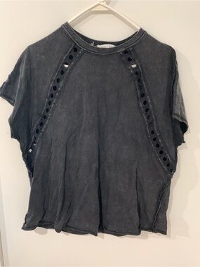 Sewn + Seen black tee